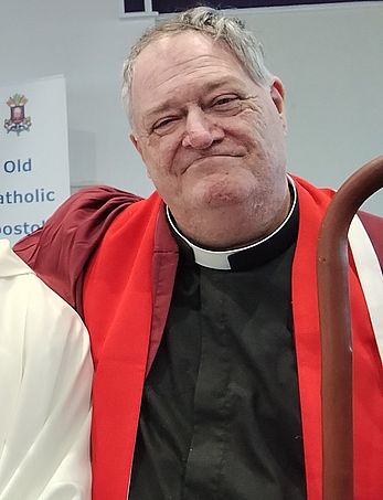 Msgr David Parry at OCAC's UK synod in Bolton 2024 Msgr David Parry at OCAC's UK synod in Bolton 2024
