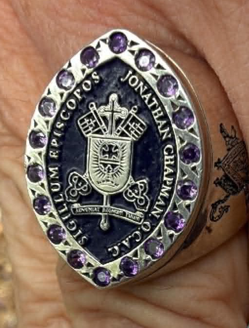 Bishop Jon Chapman Sigillum Ring Bishop Jon Chapman Sigillum Ring